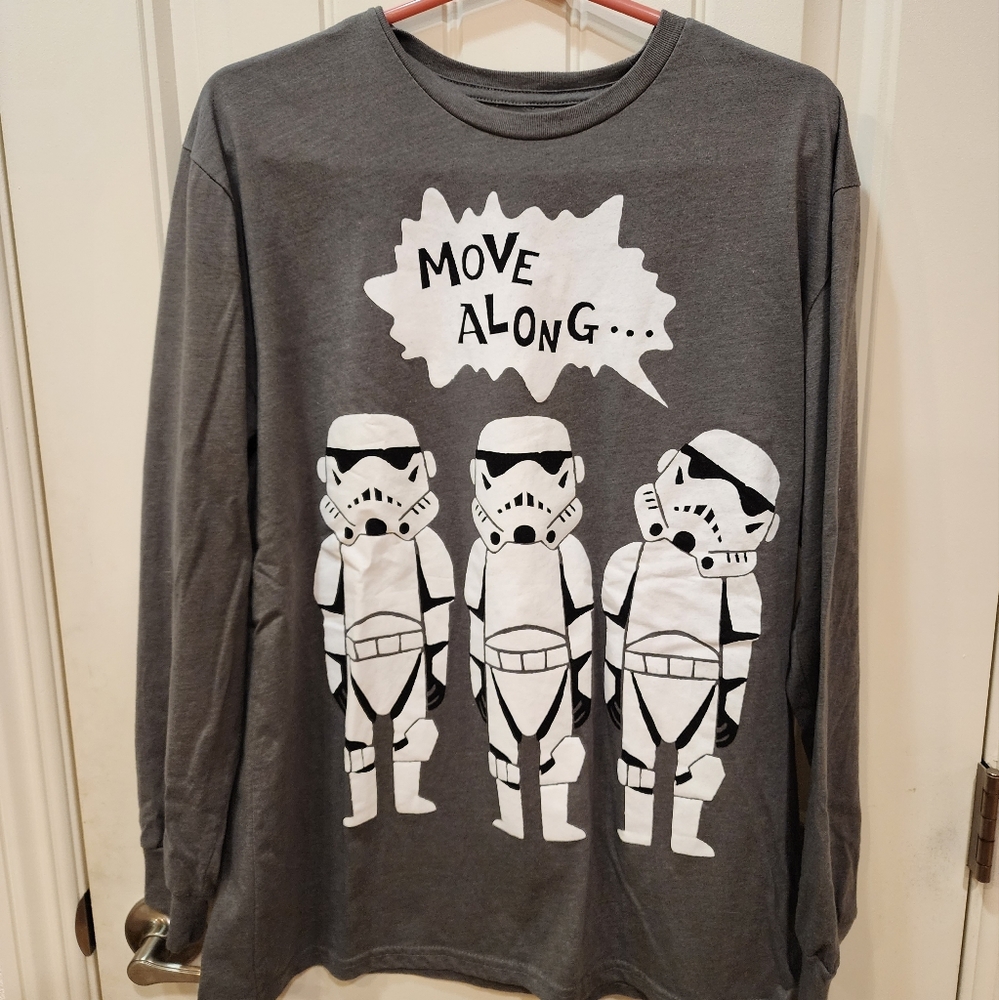 Star Wars, Disney, long sleeve tshirt, Stormtroopers, Large, L